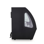 Vitrina Exhibidora Vidrio Curvo 152cm Negro Torrey DRD5-N