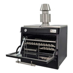 Horno 90 Black Para Carbón Y Leña 140 Comensales. Pira 500.101