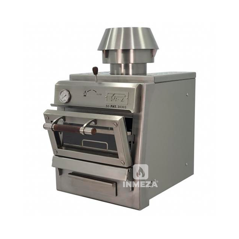 Horno 50 Silver Para Carbón Y Leña 45 Comensales. Pira 400.105