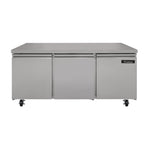 Refrigerador Bajo Barra 3 Puertas 17 Pies Icehaus RBB-3P-SS-01