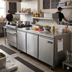 Refrigerador Bajo Barra 3 Puertas 17 Pies Icehaus RBB-3P-SS-01
