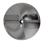 TORREY BA10 Disco Cortador en Bastoncillos, Tiras, Papas a la Francesa para Procesador PV90 no Incluido Vegetales Aluminio Anonizado Cedazo TORREY