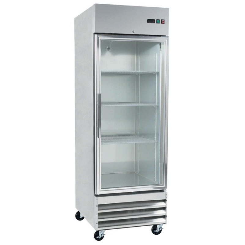 Torrey CVCA-23UI Congelador vertical con 1 puerta de cristal 14.47 pies CSCVCA23007