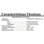 Torrey HD12 Maquina para elaboracion de Hot Dogs (PTLS-0002) Maquina de Hot Dogs TORREY