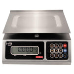 Torrey LEQ-10 Bascula porcionadora digial acero inoxidable 10kg/20lb (LEQ10-N LEQ10N) Basculas TORREY
