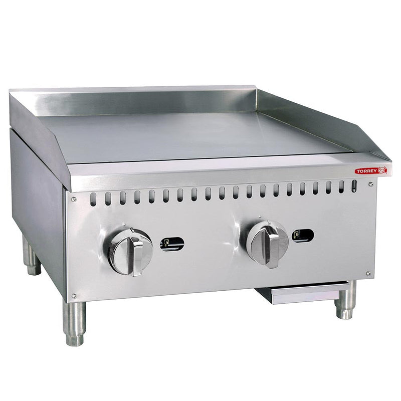 TORREY PLT-600G PLANCHA A GAS 2 QUEMADORES CQPGM600032