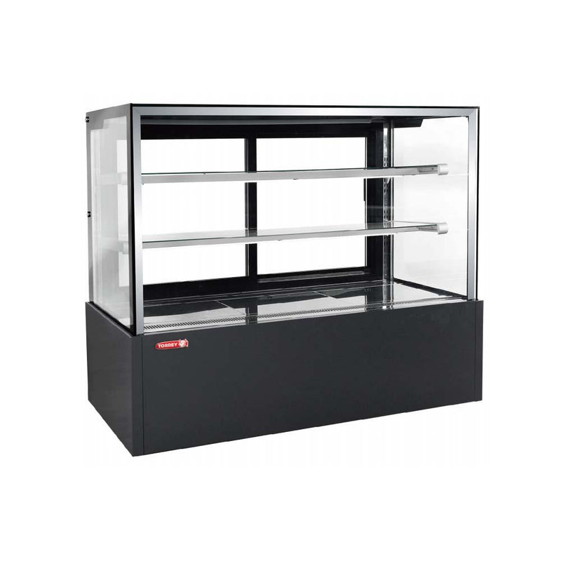 Torrey VFG-120R Vitrina Full Glass Vidrio Recto Panorámica 315 lt 120 cm Vitrinas / Exhibidores TORREY
