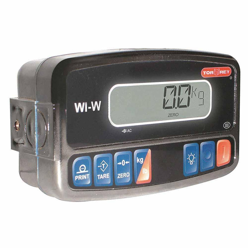 Torrey Wi-W Módulo Indicador Pantalla Lcd A Prueba De Agua 0WIW Indicador Báscula Torrey