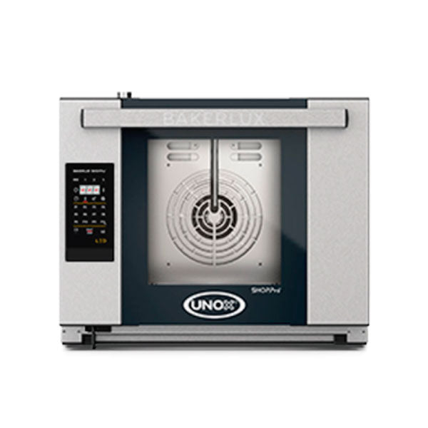 BAKERLUX SHOP.Pro Horno de Convección Electrico con Humedad Arianna 4 Bandejas 46x33 Unox XEFR-04HS-ETDV