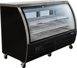 Vitrina Cremera Cristal Curvo, 3 Puertas, 20.4 Pies Drago VCI-200