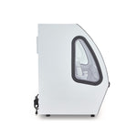 Vitrina Exhibidora Vidrio Curvo 182cm Blanco Torrey DRD6-B