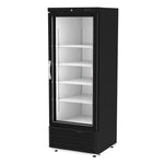 Refrigerador Vertical Vinil Negro 1 Puerta Cristal 17 Pies Asber ARM-17 HC