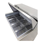 Mesa Refrigerada Para Preparación Ensaladas 1 Puerta Acero Inox 6.9 Pies Asber APTS-27-8 HC