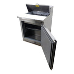 Mesa Refrigerada Para Preparación Ensaladas 1 Puerta Acero Inox 6.9 Pies Asber APTS-27-8 HC