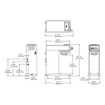Cafetera Dispensadora Airpot 3 L BUNN 23001.0006