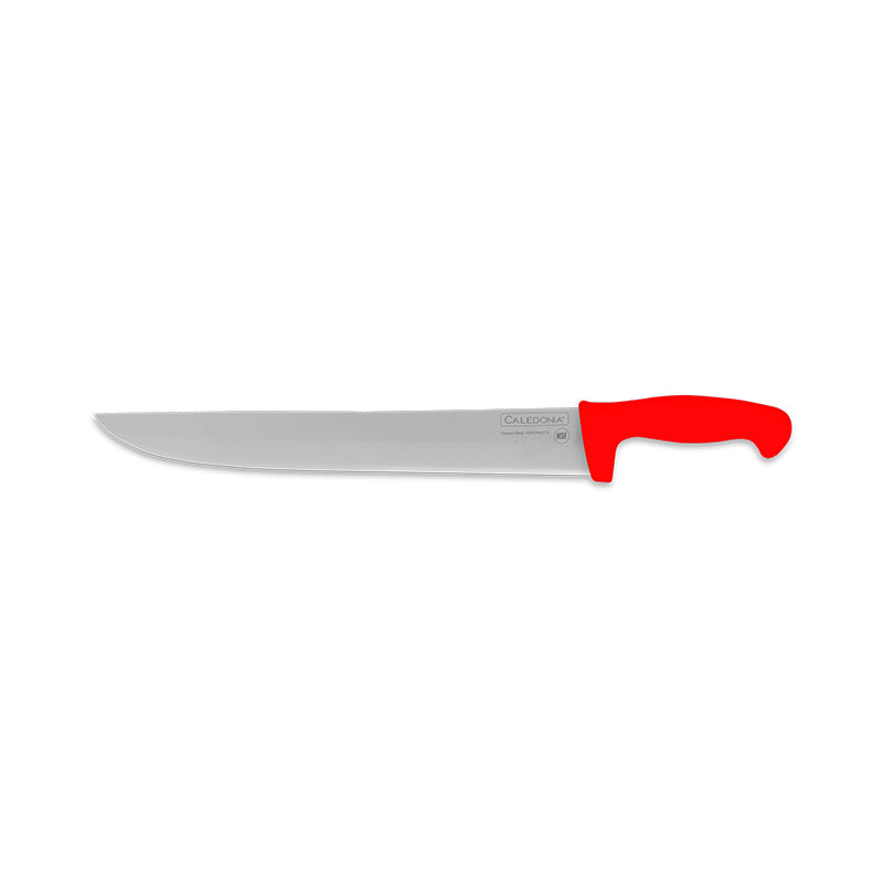 Cuchillo Bistecero Recto 14" Rojo Caledonia CABIR-14R