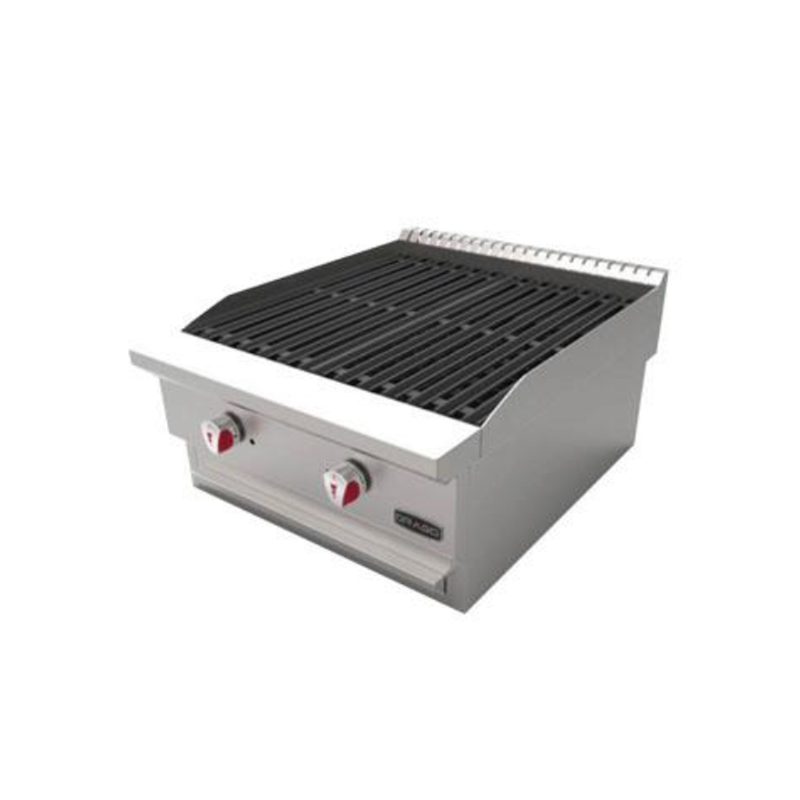 Asador Radiante Gas 2 Quemadores Drago AG-2R