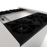 Estufa 4 Quemadores, Horno y Plancha Drago CG-41P