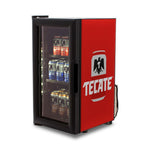 Refrigerador Vertical Negro Cervecero Tecate Minimal Imbera 1.5 Pies 1019786 TECATE MINIMAL