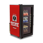Refrigerador Vertical Negro Cervecero Tecate Minimal Imbera 1.5 Pies 1019786 TECATE MINIMAL