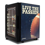 Refrigerador Vertical Negro Cervecero Live the Passion 1.9 Pies Imbera 1023558 LIVE THE PASSION