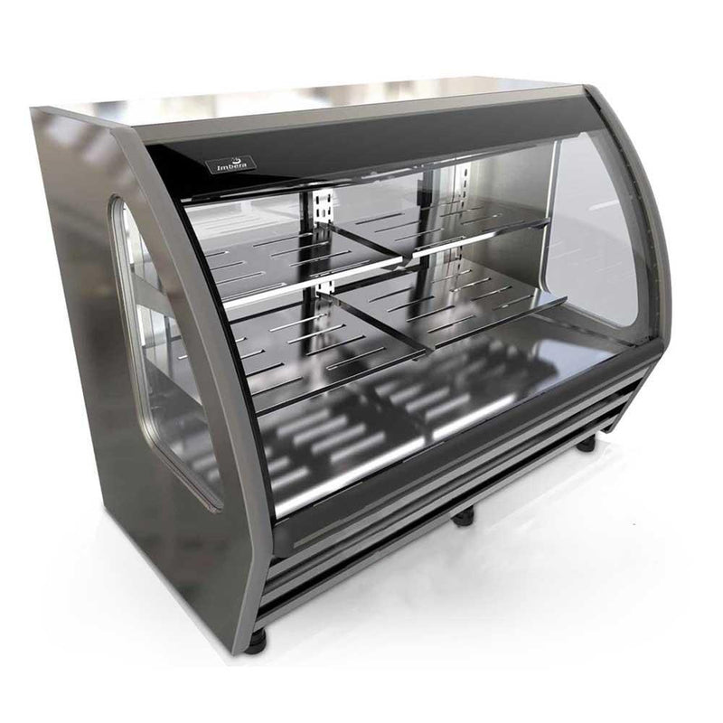 Vitrina Cremera Acero Inox Luz Led 12 Pies (1020120) Imbera BHS150-I F2
