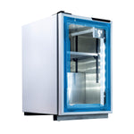 Refrigerador Médico Vertical Blanco Luz Led con Cerradura 1 Pie (1024778) Imbera VMC01-M1