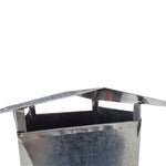 INMEZA DC29 Ducto de 29 x 29 cm con Cachucha Galvanizado Campanas de Extracción INMEZA