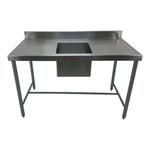 INMEZA F1Ci Fregadero con bordo perimetral antiderrames 138 x 70 Fregaderos INMEZA