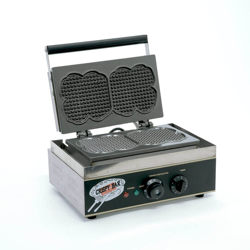 MIGSA HSW-026 wafflera doble electrica forma de flor 120V