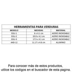 WINCO AAD-12 Cortador de 12 Rebanadas de Manzana en Aluminio 4.4" (11.17 cm) Utensilios Winco