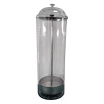 WINCO SDP-3 Dispensador Pajillas Popotes Redondo Plastico ( 27.3 x 8.3 cm) Dispensador Winco