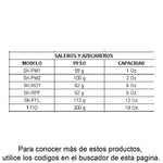 WINCO T-710 Recipiente Azucarero Salero o Condimentos de 10 Oz (283 gr) Accesorios de cocina Winco