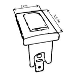 ALL AMERICAN 2154A Piloto con Luz para esterilizadores eléctricos Plástico Envio por Cobrar