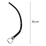 Tubo para salida de aire para 25x Acero Inoxidable All American 2155-25