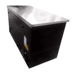 Refrigerador Contrabarra Vinil Negro 2 Puertas 23.3 Pies Asber ABBC-68 HC