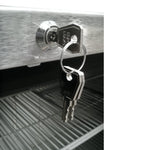 Refrigerador Contrabarra Vinil Negro 3 Puertas Cristal 34.4 Pies Asber ABBC-94G HC