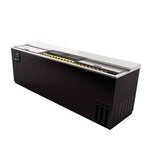 Botellero Refrigerado Vinil Negro 3 Puertas 30.1 Pies Asber ADBC-94 HC