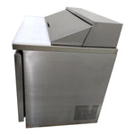 Mesa Refrigerada Para Preparación Ensaladas 2 Puertas Acero Inox 13.3 Pies Asber APTS-48-12 HC