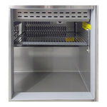Mesa Refrigerada Para Preparación Ensaladas 2 Puertas Acero Inox 13.3 Pies Asber APTS-48-12 HC
