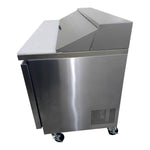 Mesa Refrigerada Para Preparación Ensaladas 2 Puertas Acero Inox 16.8 Pies Asber APTS-60-16 HC