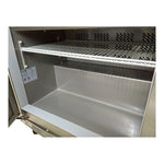 Mesa Refrigerada Para Preparación Ensaladas 2 Puertas Acero Inox 16.8 Pies Asber APTS-60-16 HC