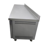 Mesas de Trabajo Refrigerada 2 Puertas Acero Inox 9 Pies Asber ASTR-60 HC