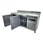 Mesas de Trabajo Refrigerada 2 Puertas Acero Inox 9 Pies Asber ASTR-60 HC