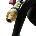 BESTHELG 23454 FOGON DOS QUEMADORES LIGERO ESMALTADO EN NEGRO