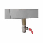 Cuba Caliente Baño Maria Electrico 2 Insertos GN-1/1 220V Edenox DBM-211-S-W