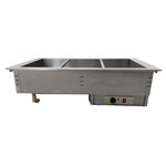 Cuba Caliente Baño Maria Electrico 3 Insertos GN-1/1 220V Edenox DBM-311-S-W