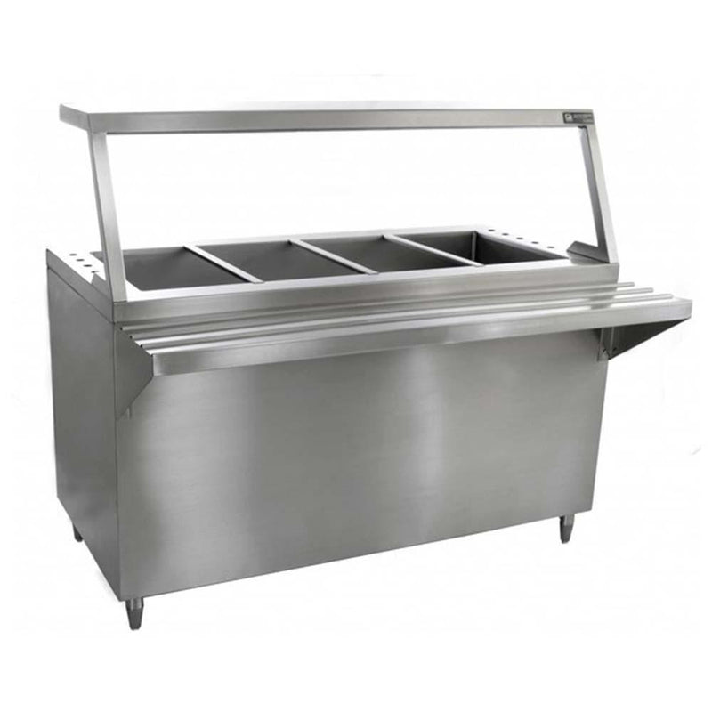 Mesa Caliente Tipo Gabinete Repisa Acero Inoxidable 150 Cm Ferro 15422101