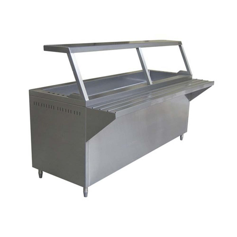 Mesa Caliente Tipo Gabinete Acero Inoxidable 210 Cm Ferro 15422102