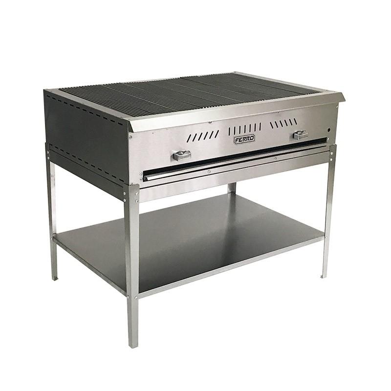 Asador Mayor 10 Quemadores Acero Inoxidable Ferro 16001001